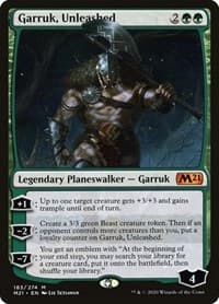 Garruk, Unleashed - Core Set 2021 - Magic: The Gathering card