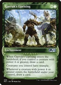 Garruk's Uprising (Showcase) - Core Set 2021 - Magic: The Gathering card