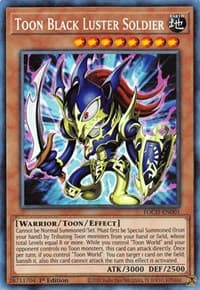 Toon Black Luster Soldier (CR) - Toon Chaos - YuGiOh card