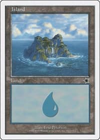 Island (161) - Starter 1999 - Magic: The Gathering card