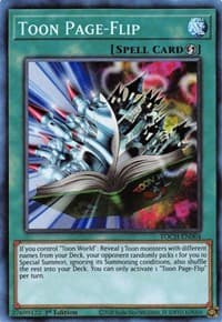 Toon Page-Flip (CR) - Toon Chaos - YuGiOh card