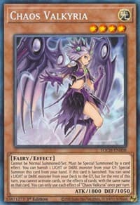 Chaos Valkyria (CR) - Toon Chaos - YuGiOh card