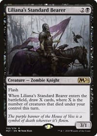 Liliana's Standard Bearer - Core Set 2021 - Magic: The Gathering card