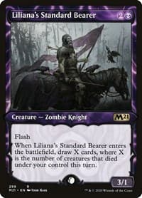 Liliana's Standard Bearer (Showcase) - Core Set 2021 - Magic: The Gathering card