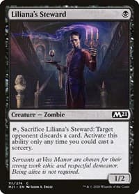 Liliana's Steward - Core Set 2021 - Magic: The Gathering card