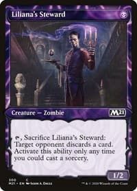 Liliana's Steward (Showcase) - Core Set 2021 - Magic: The Gathering card