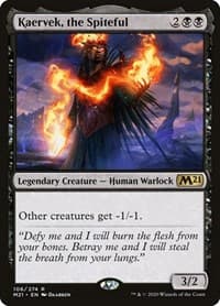 Kaervek, the Spiteful - Core Set 2021 - Magic: The Gathering card