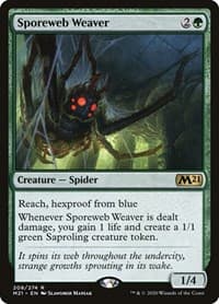 Sporeweb Weaver - Core Set 2021 - Magic: The Gathering card
