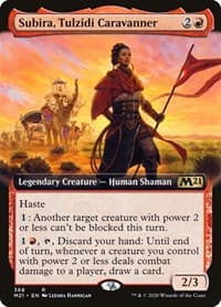 Subira, Tulzidi Caravanner (Extended Art) - Core Set 2021 - Magic: The Gathering card