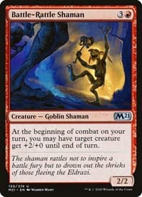 Battle-Rattle Shaman - Core Set 2021 - Magic: The Gathering card