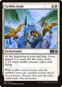 Griffin Aerie - Core Set 2021 - Magic: The Gathering card