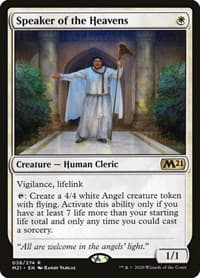Speaker of the Heavens - Core Set 2021 - Magic: The Gathering card