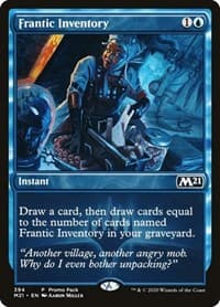 Frantic Inventory - Promo Pack: Core Set 2021 - Magic: The Gathering card