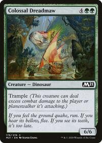 Colossal Dreadmaw - Core Set 2021 - Magic: The Gathering card