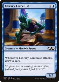 Library Larcenist - Core Set 2021 - Magic: The Gathering card