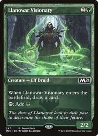 Llanowar Visionary - Promo Pack: Core Set 2021 - Magic: The Gathering card