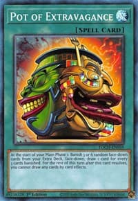 Pot of Extravagance (CR) - Toon Chaos - YuGiOh card