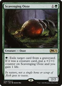 Scavenging Ooze - Core Set 2021 - Magic: The Gathering card