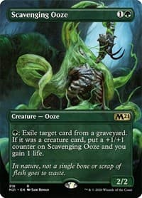 Scavenging Ooze (Alternate Art) - Core Set 2021 - Magic: The Gathering card