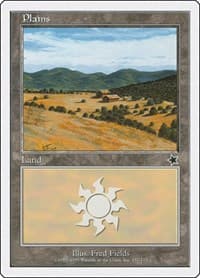 Plains (157) - Starter 1999 - Magic: The Gathering card