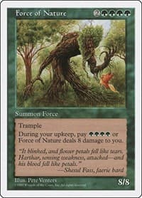 Force of Nature - Fifth Edition - Magic: The Gathering card
