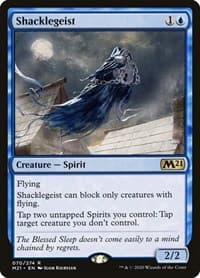 Shacklegeist - Core Set 2021 - Magic: The Gathering card
