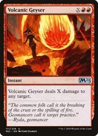 Volcanic Geyser - Core Set 2021 - Magic: The Gathering card