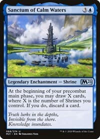 Sanctum of Calm Waters - Core Set 2021 - Magic: The Gathering card