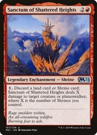 Sanctum of Shattered Heights - Core Set 2021 - Magic: The Gathering card