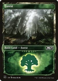Forest (Showcase) - Core Set 2021 - Magic: The Gathering card