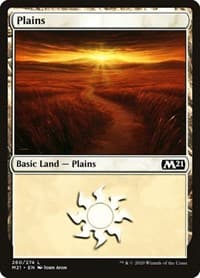 Plains (260) - Core Set 2021 - Magic: The Gathering card