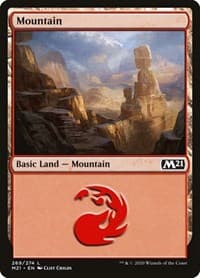 Mountain (269) - Core Set 2021 - Magic: The Gathering card
