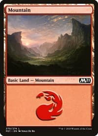 Mountain (270) - Core Set 2021 - Magic: The Gathering card