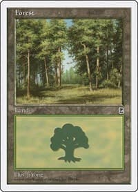 Forest (179) - Portal Three Kingdoms - Magic: The Gathering card