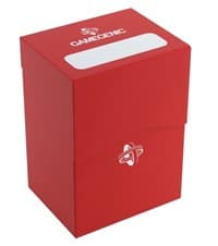 GameGenic Deck Holder - Red (Holds 80+) - GameGenic Deck Boxes - Deck Boxes card