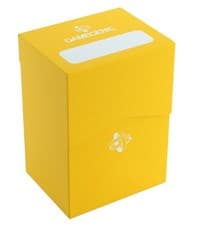 GameGenic Deck Holder - Yellow (Holds 80+) - GameGenic Deck Boxes - Deck Boxes card