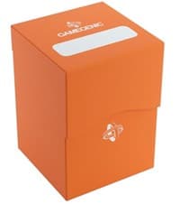 GameGenic Deck Holder - Orange (Holds 100+) - GameGenic Deck Boxes - Deck Boxes card