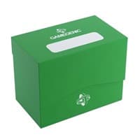 GameGenic Side Holder Deck Box - Green (Holds 80+) - GameGenic Deck Boxes - Deck Boxes card