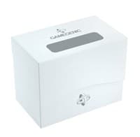 GameGenic Side Holder Deck Box - White (Holds 80+) - GameGenic Deck Boxes - Deck Boxes card