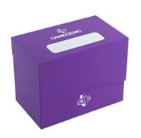 GameGenic Side Holder Deck Box - Purple (Holds 80+) - GameGenic Deck Boxes - Deck Boxes card