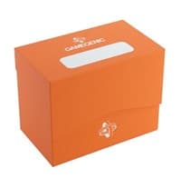 GameGenic Side Holder Deck Box - Orange (Holds 80+) - GameGenic Deck Boxes - Deck Boxes card