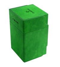 GameGenic Watchtower Convertible Deck Box - Green (Holds 100+) - GameGenic Deck Boxes - Deck Boxes card