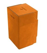 GameGenic Watchtower Convertible Deck Box - Orange (Holds 100+) - GameGenic Deck Boxes - Deck Boxes card