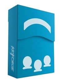 GameGenic KeyForge Aries Deck Box - Blue - GameGenic Deck Boxes - Deck Boxes card
