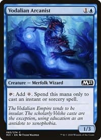Vodalian Arcanist - Core Set 2021 - Magic: The Gathering card