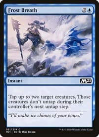 Frost Breath - Core Set 2021 - Magic: The Gathering card