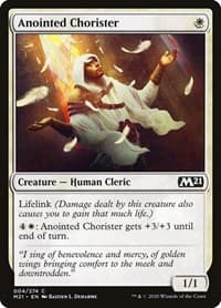 Anointed Chorister - Core Set 2021 - Magic: The Gathering card