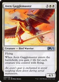 Aven Gagglemaster - Core Set 2021 - Magic: The Gathering card