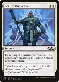 Secure the Scene - Core Set 2021 - Magic: The Gathering card