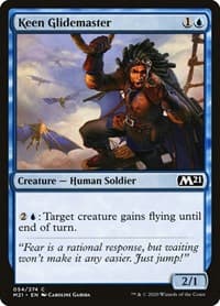 Keen Glidemaster - Core Set 2021 - Magic: The Gathering card